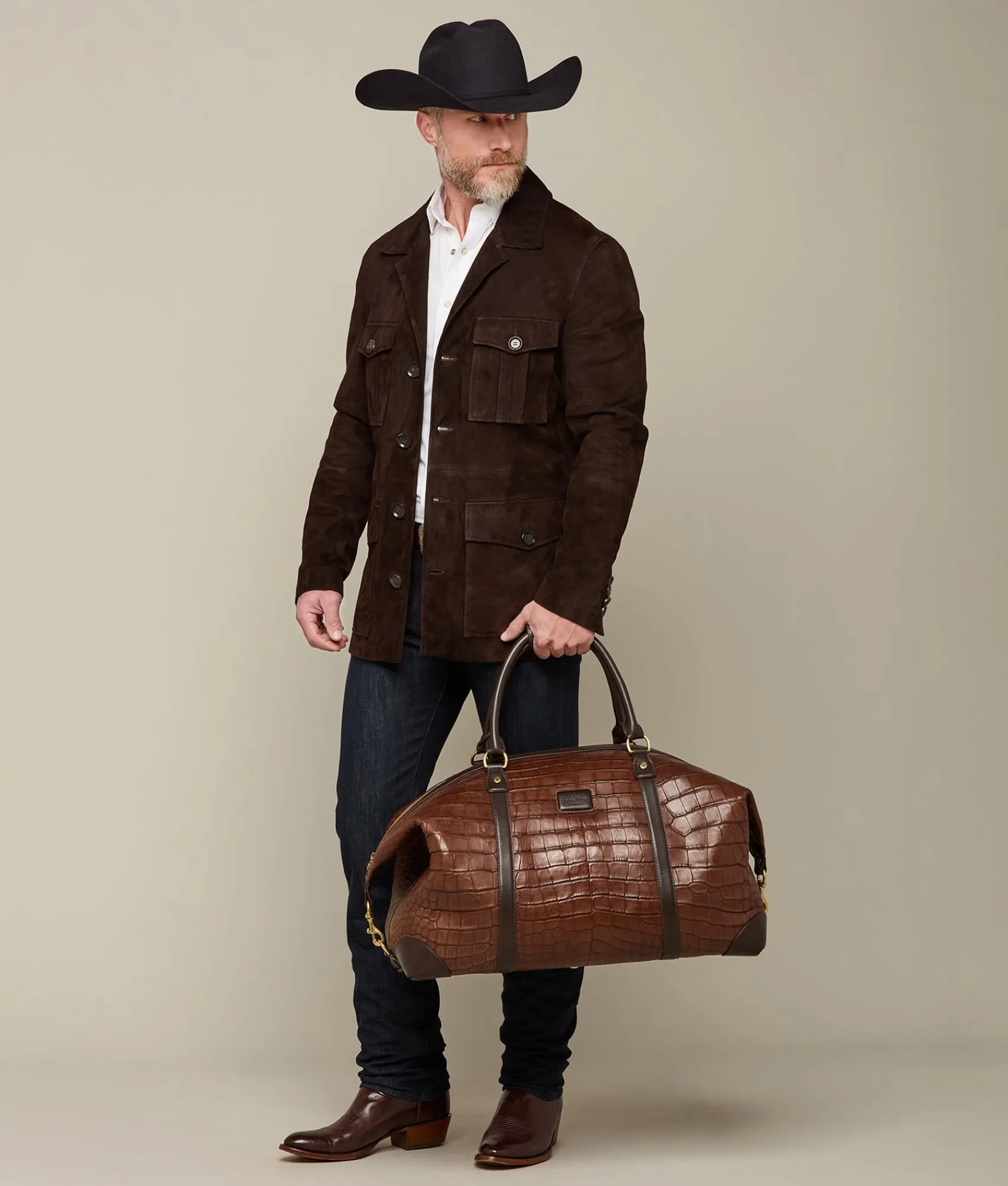 Lucchese Giant Gator Duffle – Large*Women Travel|Travel