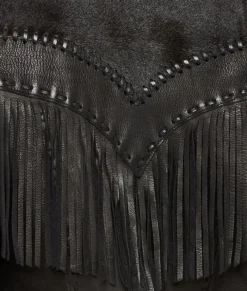 Lucchese Hair-On Yoke Fringe Jacket*Women Outerwear