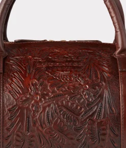 Lucchese Hand-Tooled Duffle*Women Travel|Travel