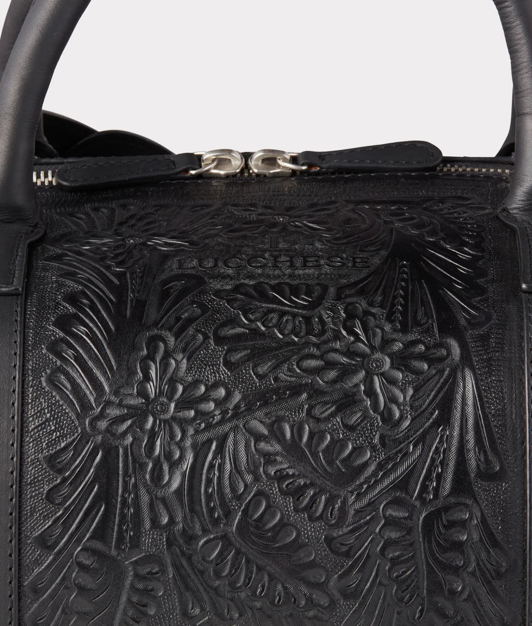 Lucchese Hand-Tooled Duffle*Women Travel|Travel