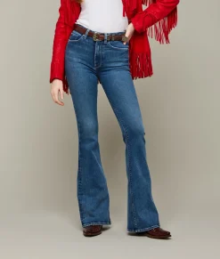 Lucchese Holly High-Rise Flare Jean*Women Bottoms
