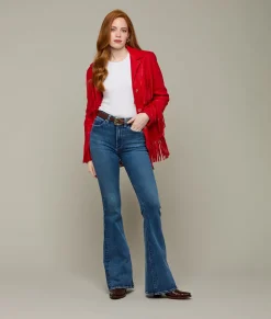 Lucchese Holly High-Rise Flare Jean*Women Bottoms