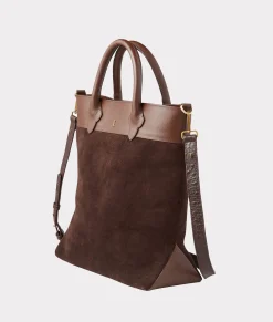 Lucchese Large Lola Suede Shopper*Women Handbags