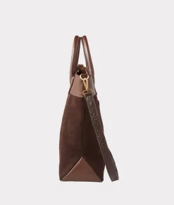 Lucchese Large Lola Suede Shopper*Women Handbags