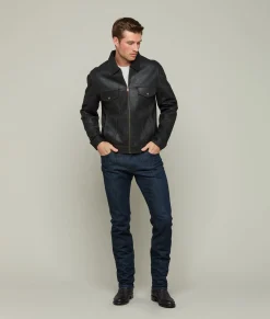 Lucchese Leather Trucker Jacket* Outerwear
