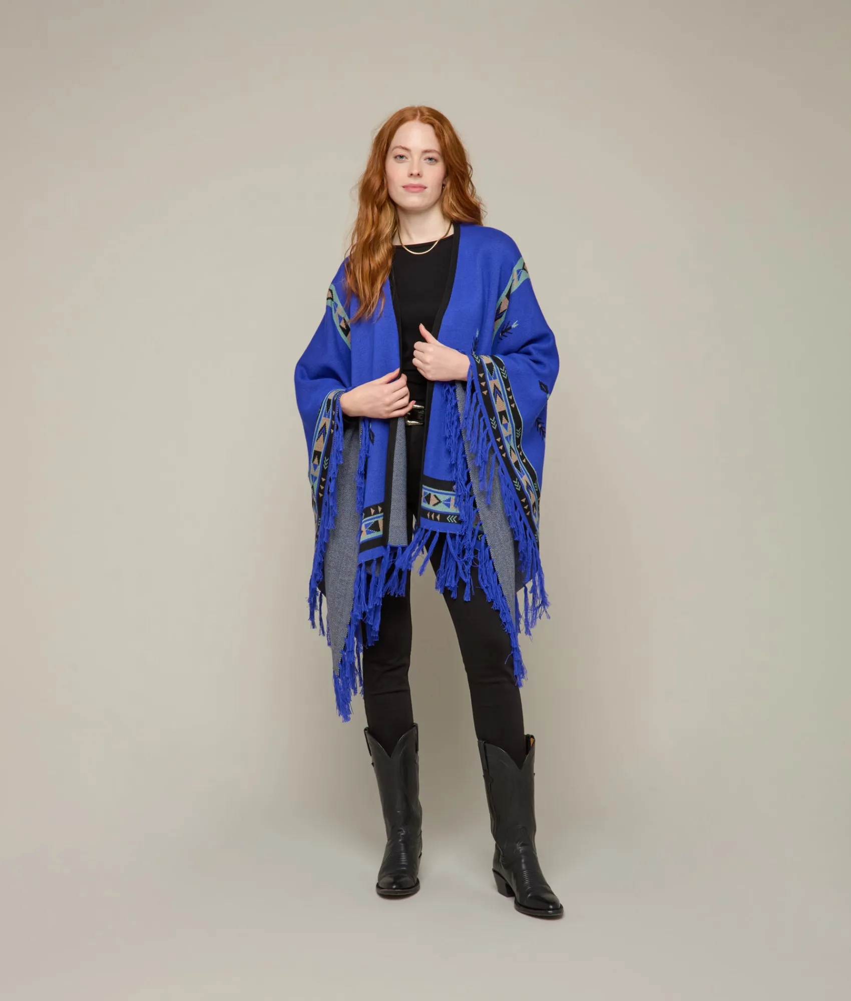 Lucchese Lightweight Alpaca Cape*Women Outerwear|Capes