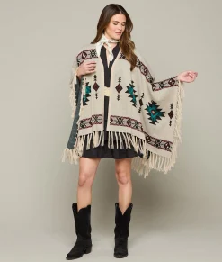 Lucchese Lightweight Alpaca Cape*Women Outerwear|Capes