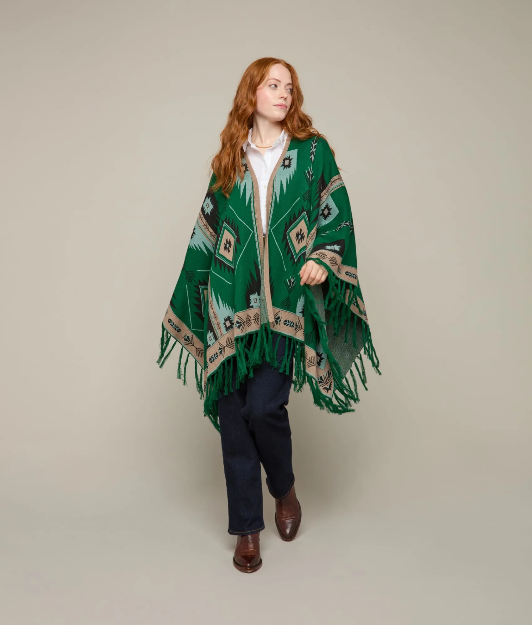 Lucchese Lightweight Alpaca Cape*Women Capes|Outerwear