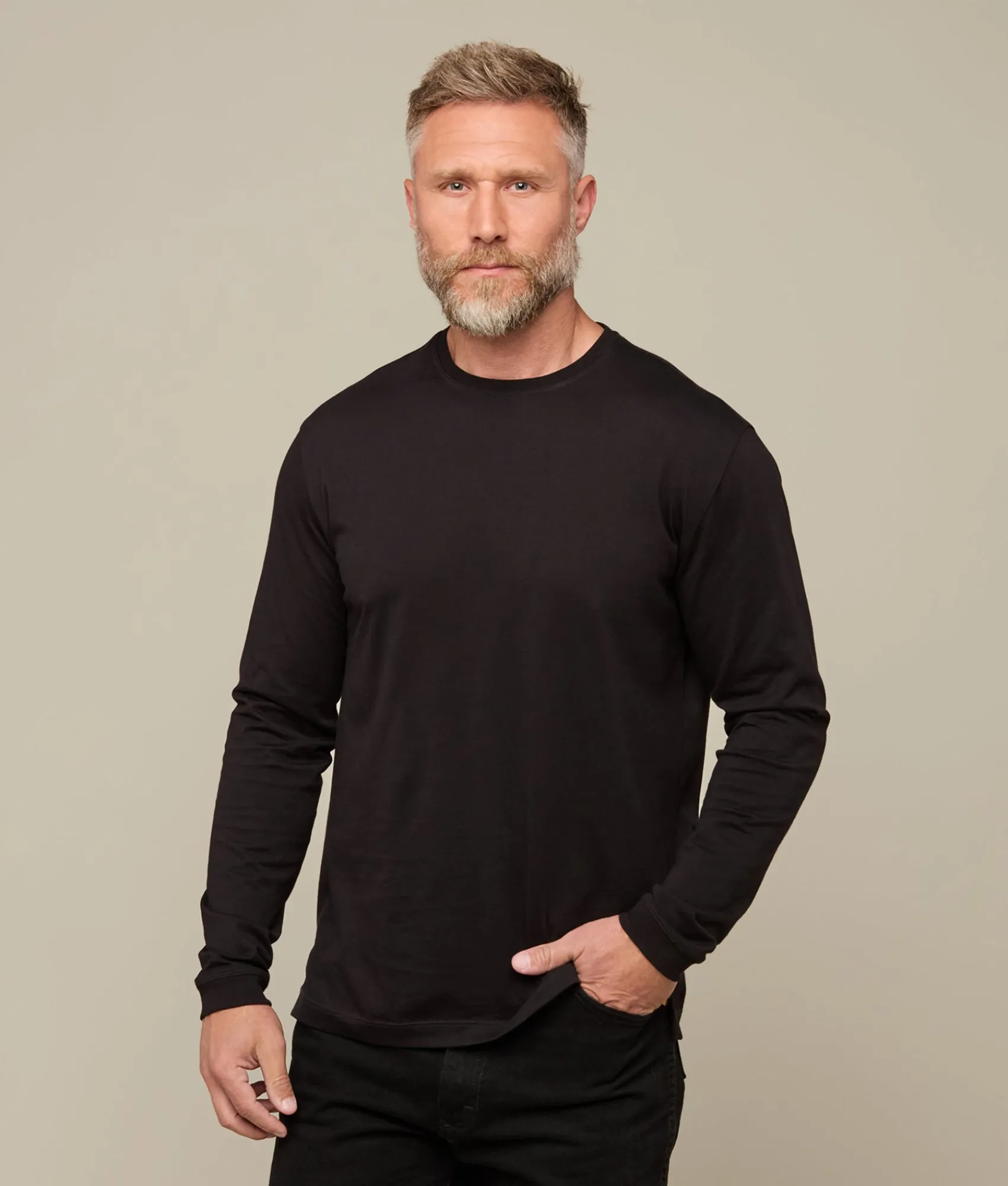 Lucchese Long Sleeve Pima Cotton Tee* Tops