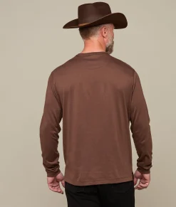 Lucchese Long Sleeve Pima Cotton Tee* Tops