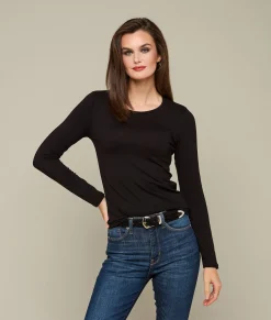 Lucchese Long Sleeve Soft Touch Tee*Women Tops