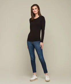 Lucchese Long Sleeve Soft Touch Tee*Women Tops