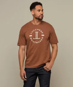 Lucchese Badge Tee* Tops