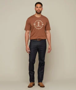 Lucchese Badge Tee* Tops