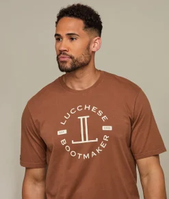 Lucchese Badge Tee* Tops