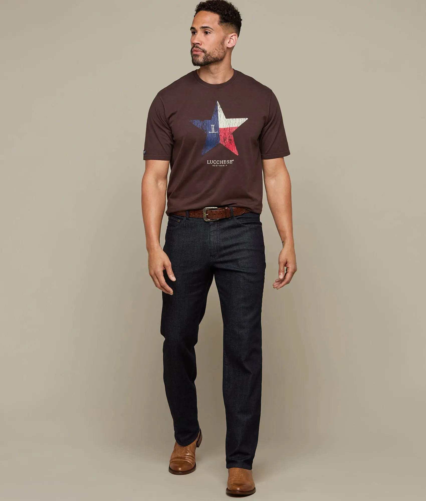 Lucchese Lone Star Tee* Tops