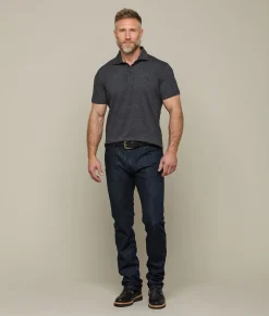 Lucchese Pima Cotton Polo* Tops