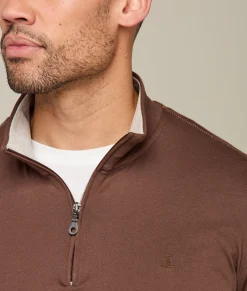 Lucchese Pima Cotton Quarter Zip* Outerwear