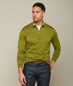 Lucchese Pima Cotton Quarter Zip* Outerwear