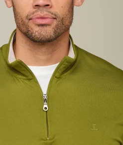 Lucchese Pima Cotton Quarter Zip* Outerwear