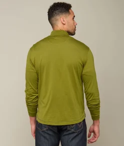 Lucchese Pima Cotton Quarter Zip* Outerwear