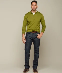Lucchese Pima Cotton Quarter Zip* Outerwear