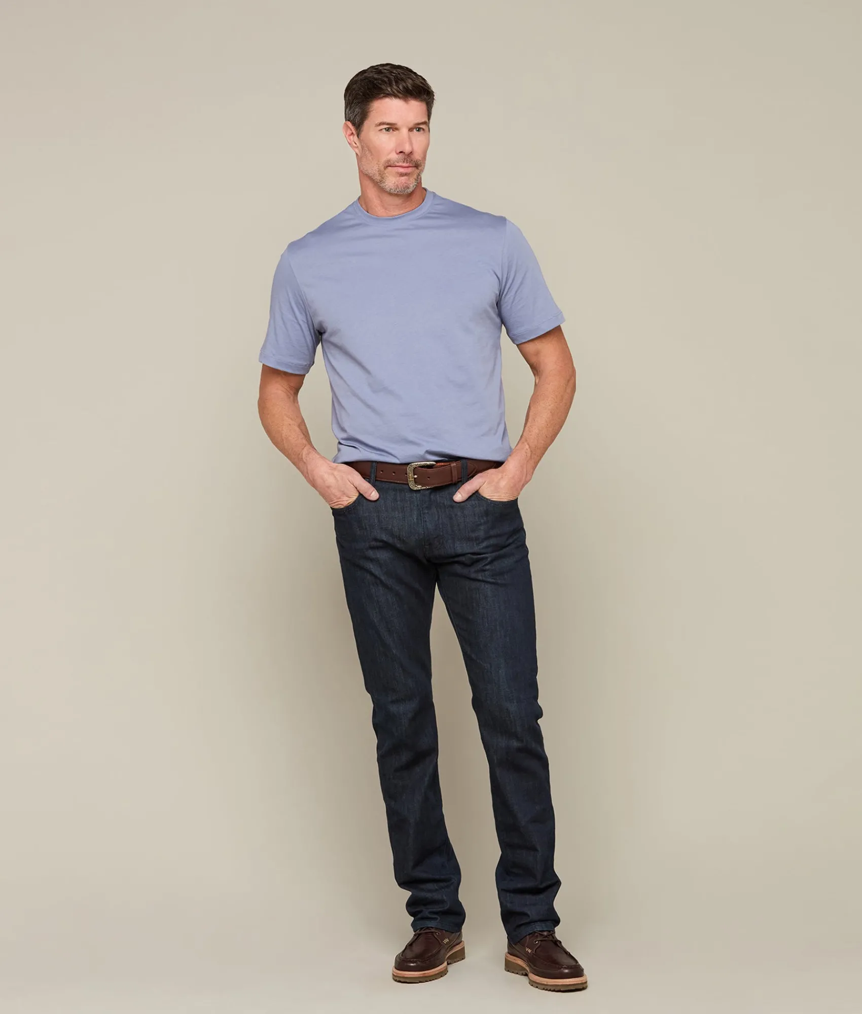 Lucchese Pima Cotton Tee* Tops