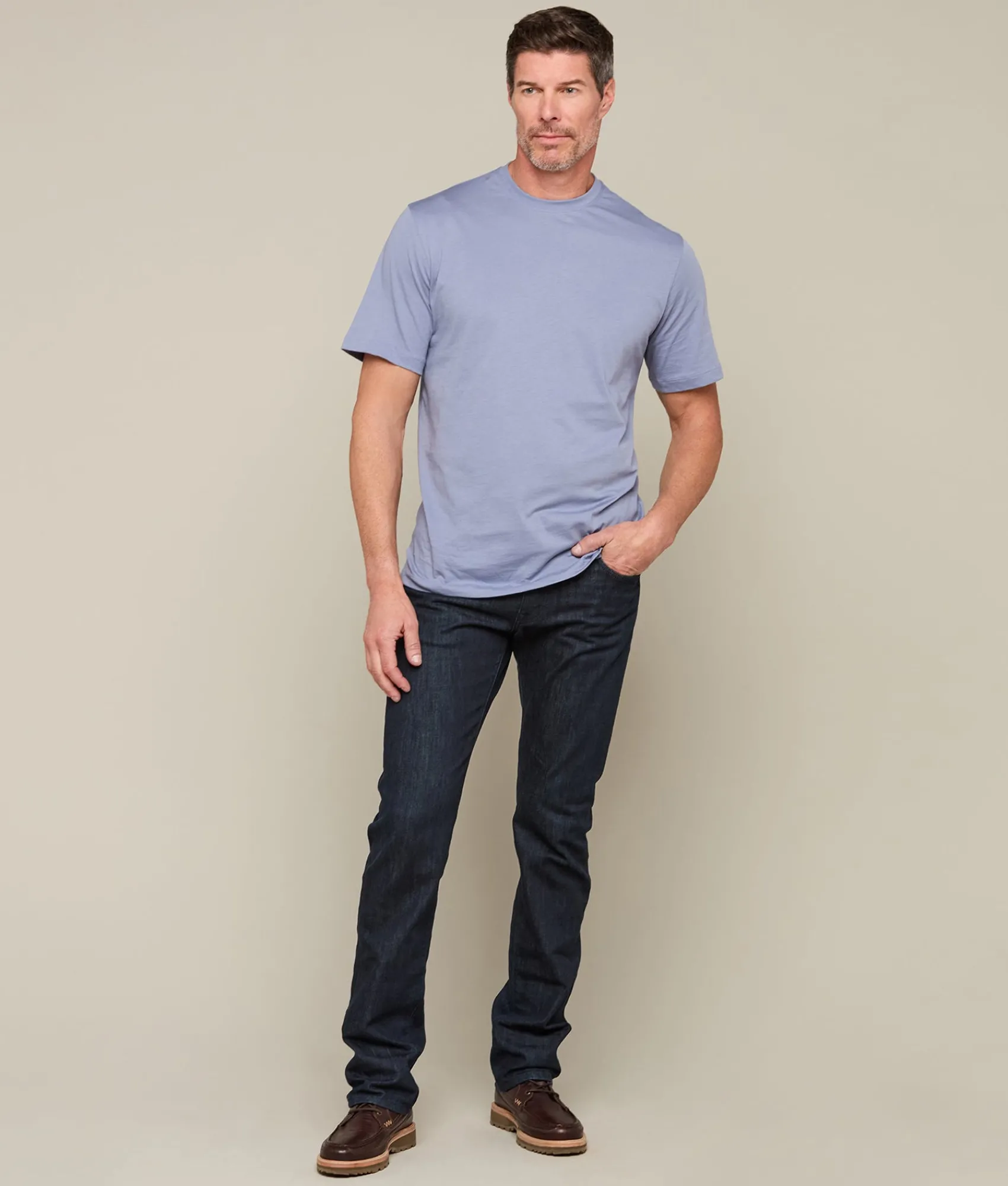 Lucchese Pima Cotton Tee* Tops