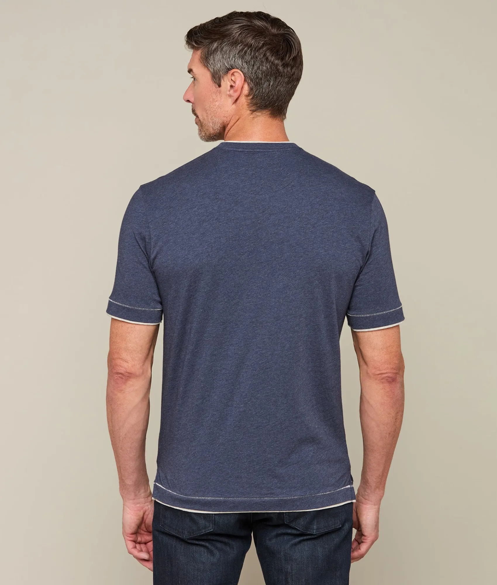 Lucchese Pima Cotton V-Neck* Tops
