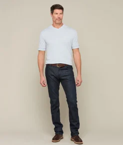 Lucchese Pima Cotton V-Neck* Tops