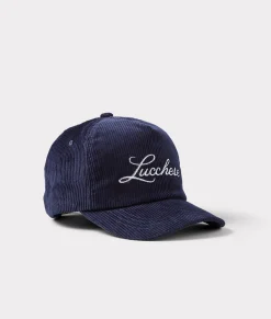 Lucchese Script Corduroy Cap*Women Headwear|Headwear