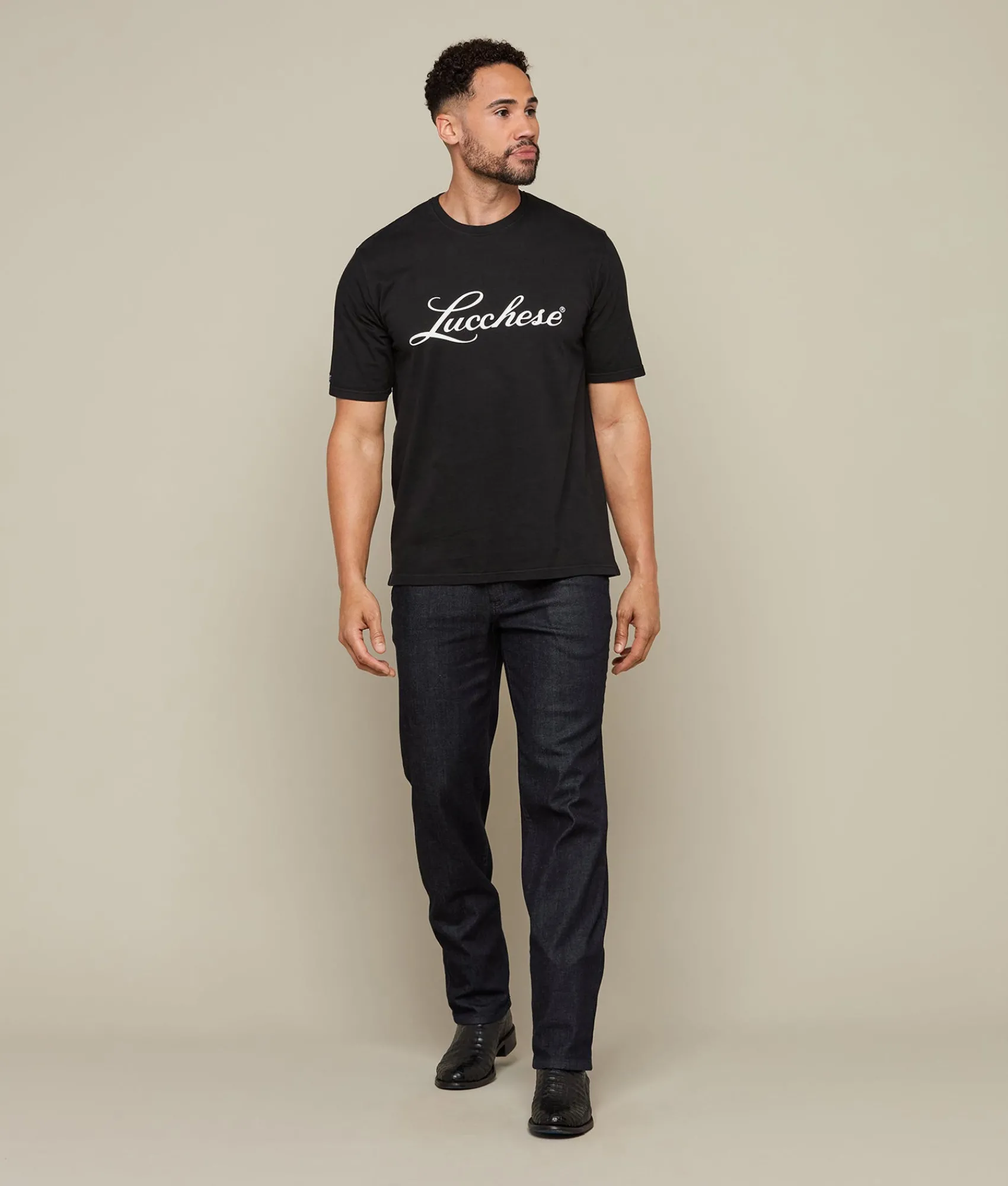 Lucchese Script Tee* Tops
