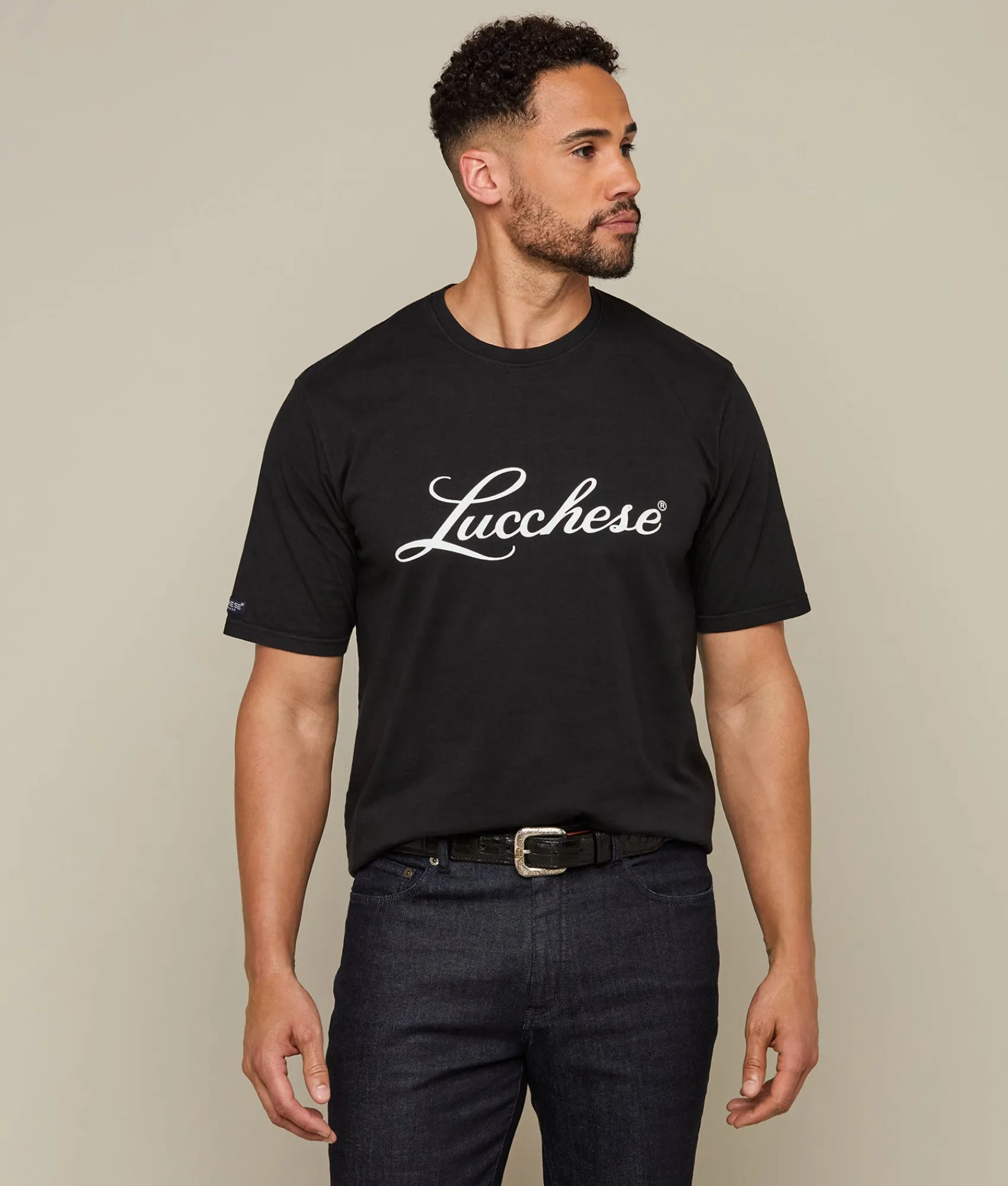 Lucchese Script Tee* Tops