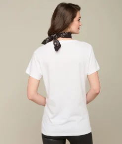 Lucchese Stripe Logo Tee*Women Tops