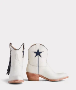 Lucchese x Dallas Cowboys Five Point*Women/BOY Booties|Cowboy