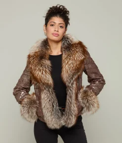 Lucchese Luna Fox Jacket*Women Furs|Outerwear