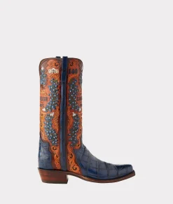 Lucchese Men's Bluebonnet 140th Anniversary Boot*BOY Cowboy