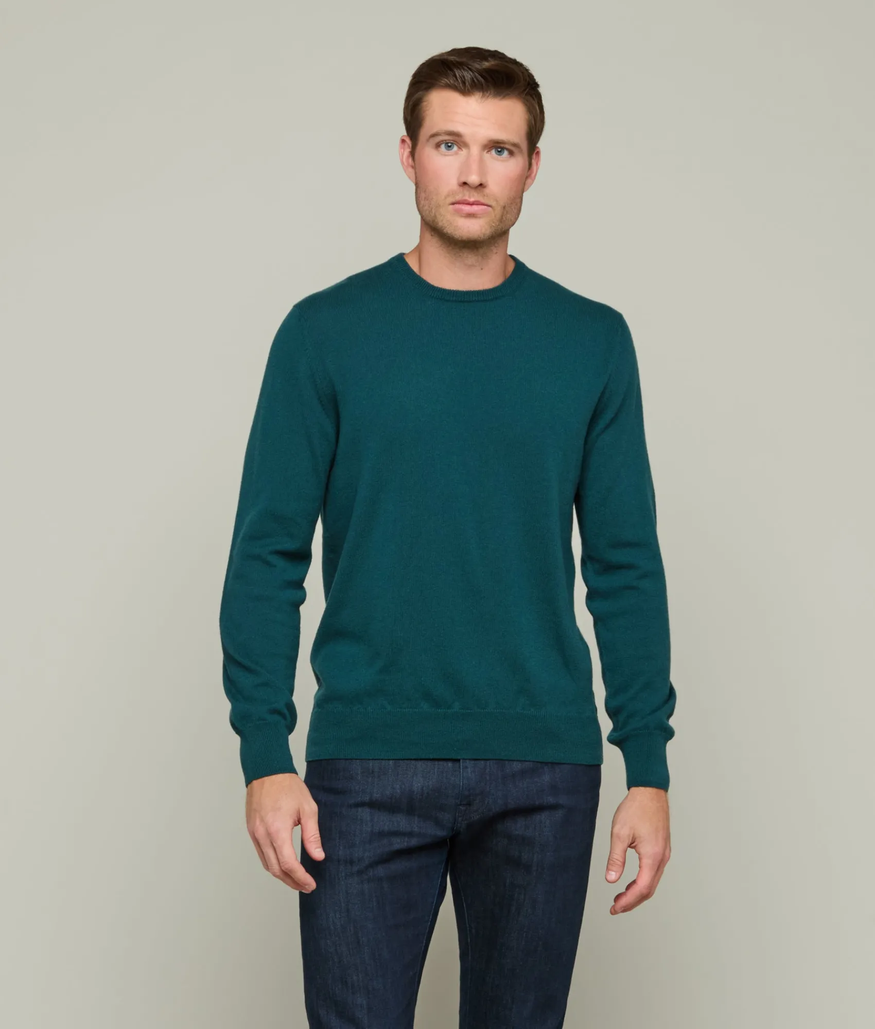 Lucchese Men's Cashmere Crewneck Sweater* Tops