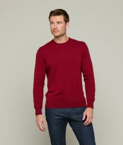 Lucchese Men's Cashmere Crewneck Sweater* Tops