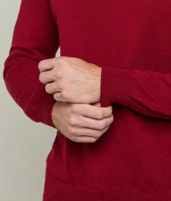 Lucchese Men's Cashmere Crewneck Sweater* Tops
