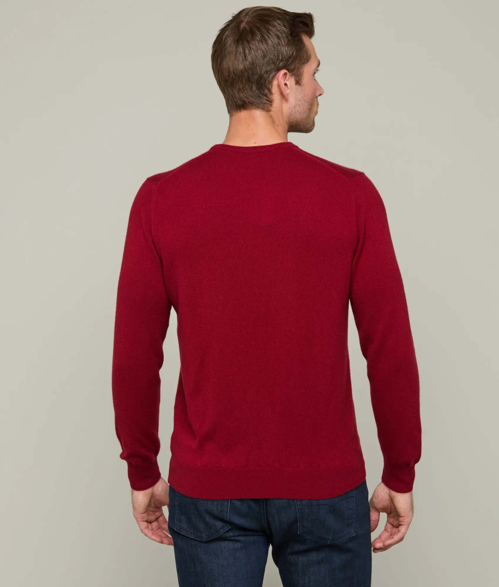 Lucchese Men's Cashmere Crewneck Sweater* Tops