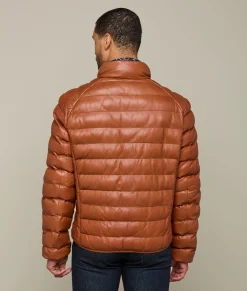 Lucchese Men's Leather Puffer Jacket* Outerwear