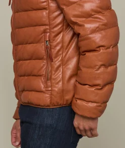 Lucchese Men's Leather Puffer Jacket* Outerwear