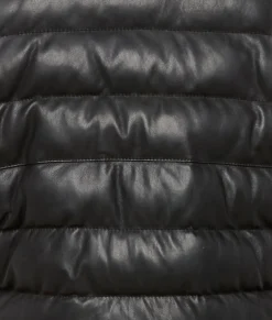 Lucchese Men's Leather Puffer Vest* Outerwear