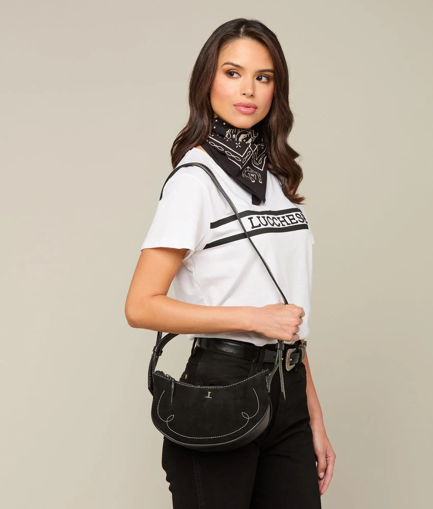 Lucchese Mini Heidi Hobo Bag*Women Handbags