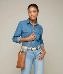 Lucchese Mini Lola Exotic Shopper*Women Handbags