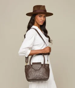 Lucchese Mini Roma Exotic Tote*Women Handbags