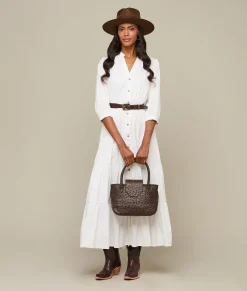 Lucchese Mini Roma Exotic Tote*Women Handbags