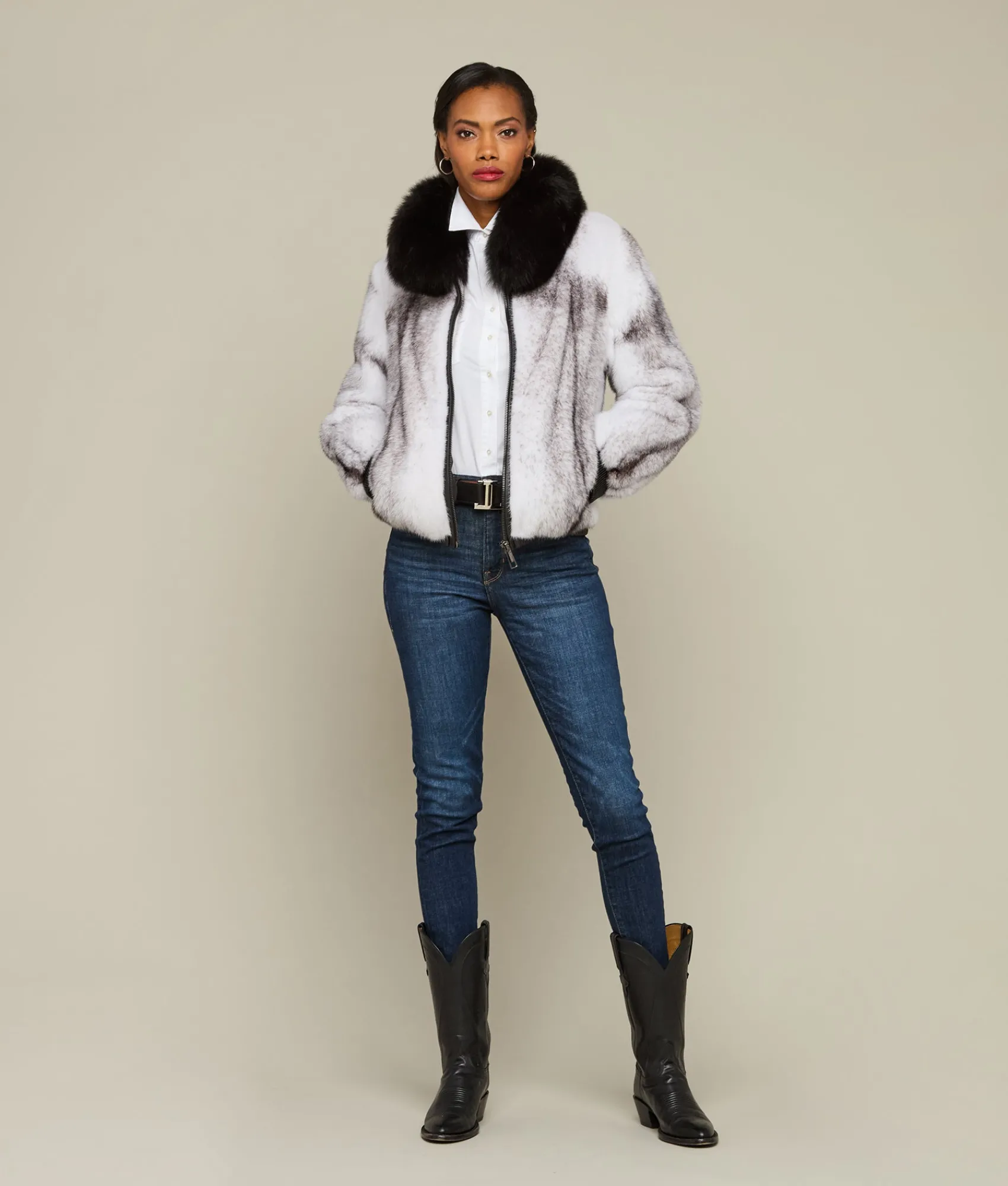 Lucchese Mink Bomber Jacket*Women Furs|Outerwear