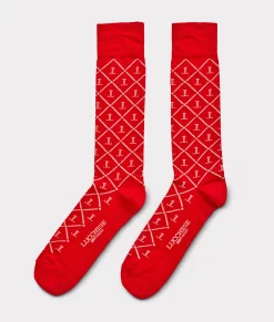 Lucchese Mirro L Argyle Dress Sock* Socks